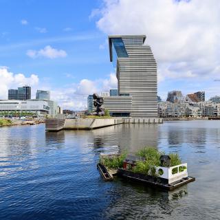 haven met gebouwen eromheen